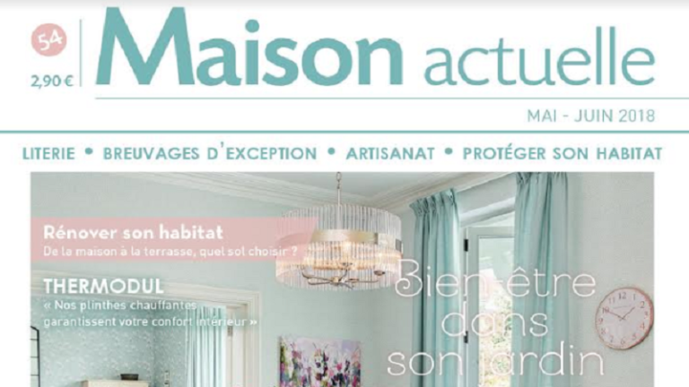 Diffusion : Maison actuelle nous fait avancer
