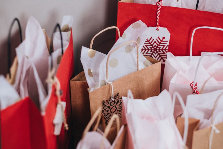 Des articles de shopping