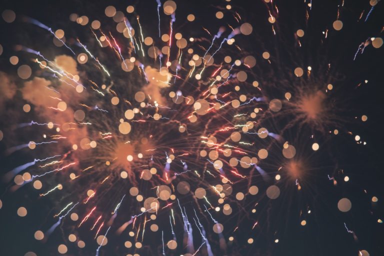 Un spectacle pyrotechnique