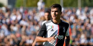 Paulo Dyballa lors d'un match avec la Juventus