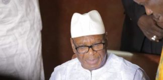 Ibrahim Boubacar Keita, le président malien depuis 2013.