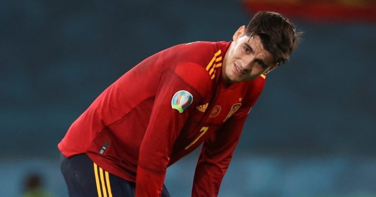 Espagne : Morata en prend plein la gueule