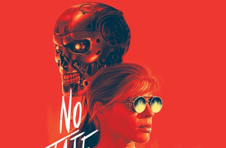 Une affiche de Terminator 2 : Le jugement dernier.