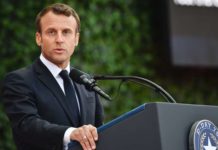Emmanuel Macron, présdent de la France