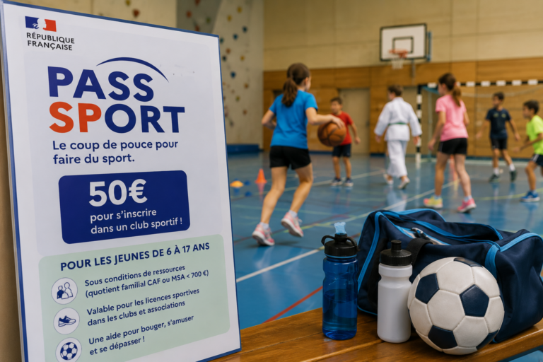 Pass Sport 2026 : les nouvelles conditions pour bénéficier de l’aide de 50 euros
